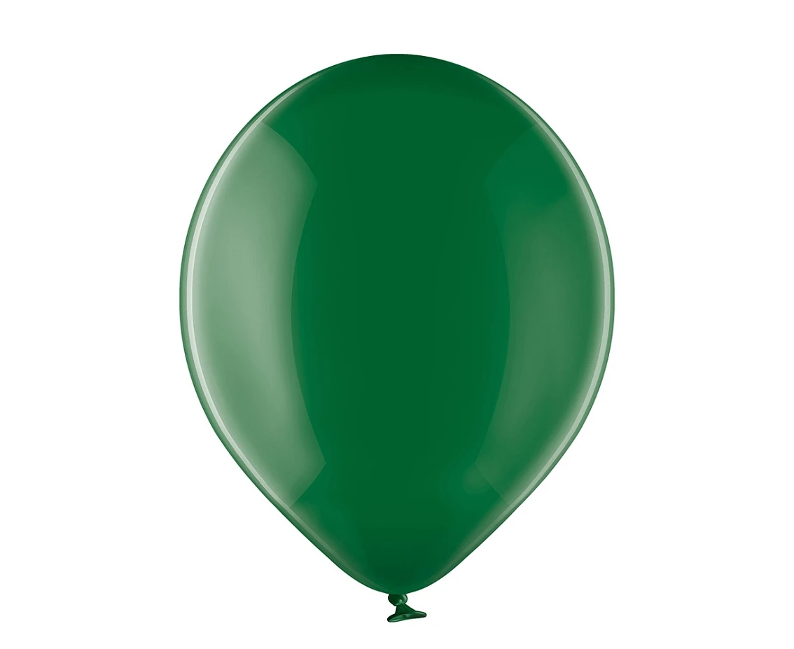 Balony Belbal 12", B105-035, (crystal green) crystal zielone, 100 szt.